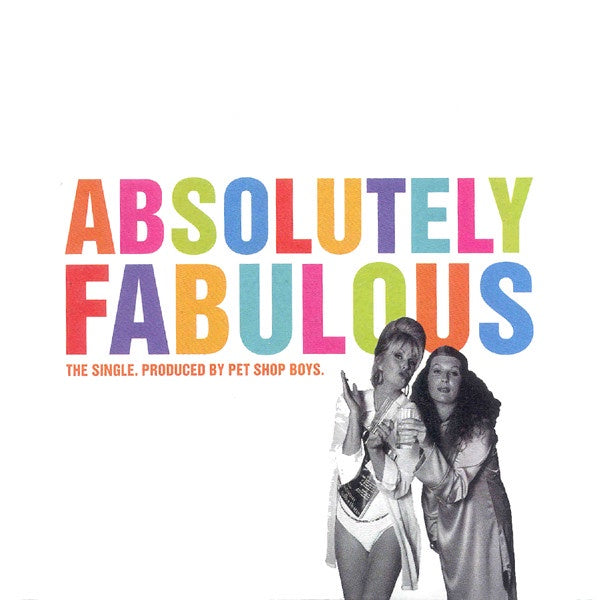 Absolutely Fabulous Produced By Pet Shop Boys 4 Track CD Single