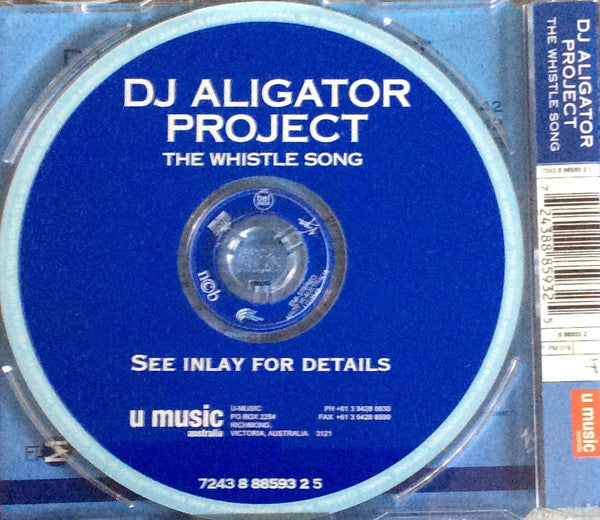 DJ Alligator - The Whistle Song 7 Track CD Single