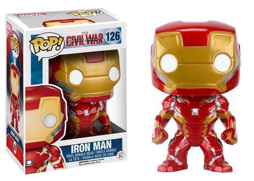 Captain America: Civil War - Iron Man Pop! Vinyl #126