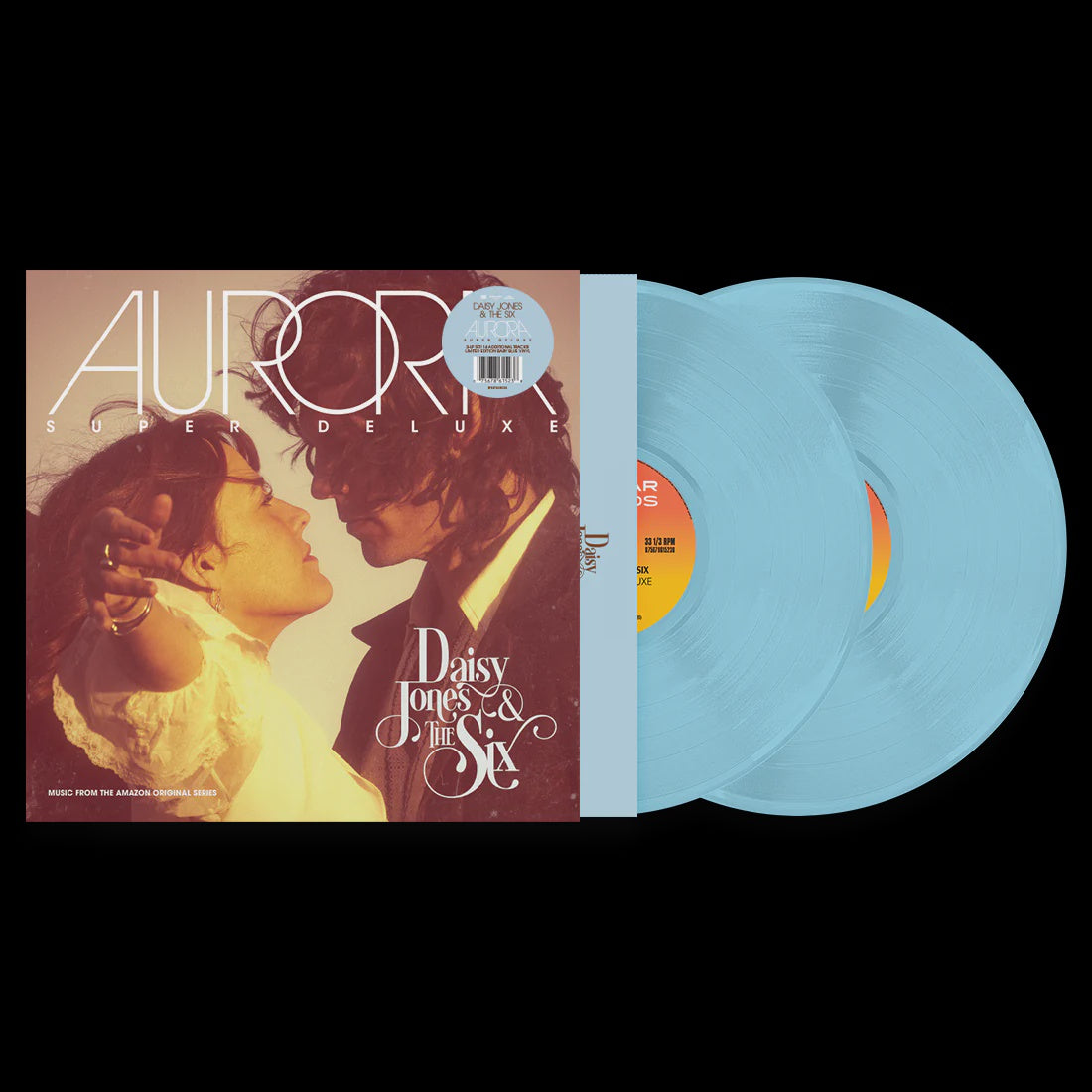 Daisy Jones & The Six  - Aurora Limited Edition Blue Coloured Vinyl 2LP