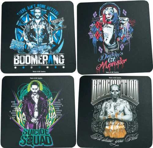 Suicide Squad - Set of 4 Drink Coasters