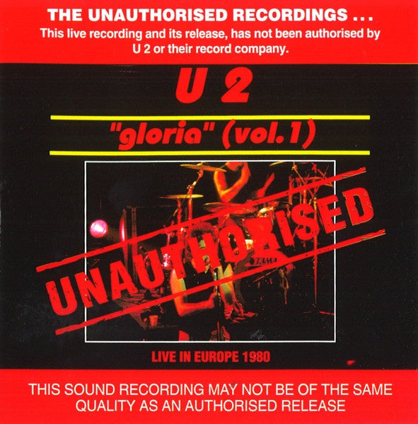 U2 – "Gloria" (Vol. 1) CD
