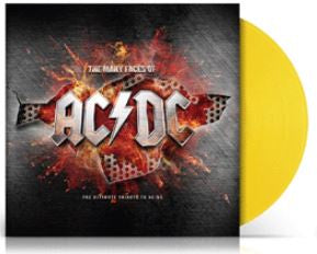 AC/DC - Many Faces Of AC/DC Transparent Yellow Coloured Vinyl 2LP