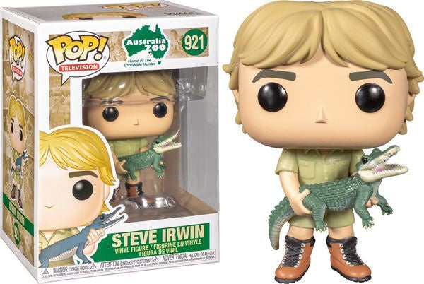 Crocodile Hunter - Steve Irwin (With Crocodile) Collectable Pop! Vinyl #921
