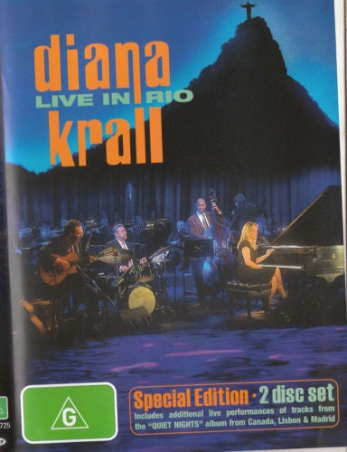 Diana Krall - Live In Rio 2DVD (Secondhand)