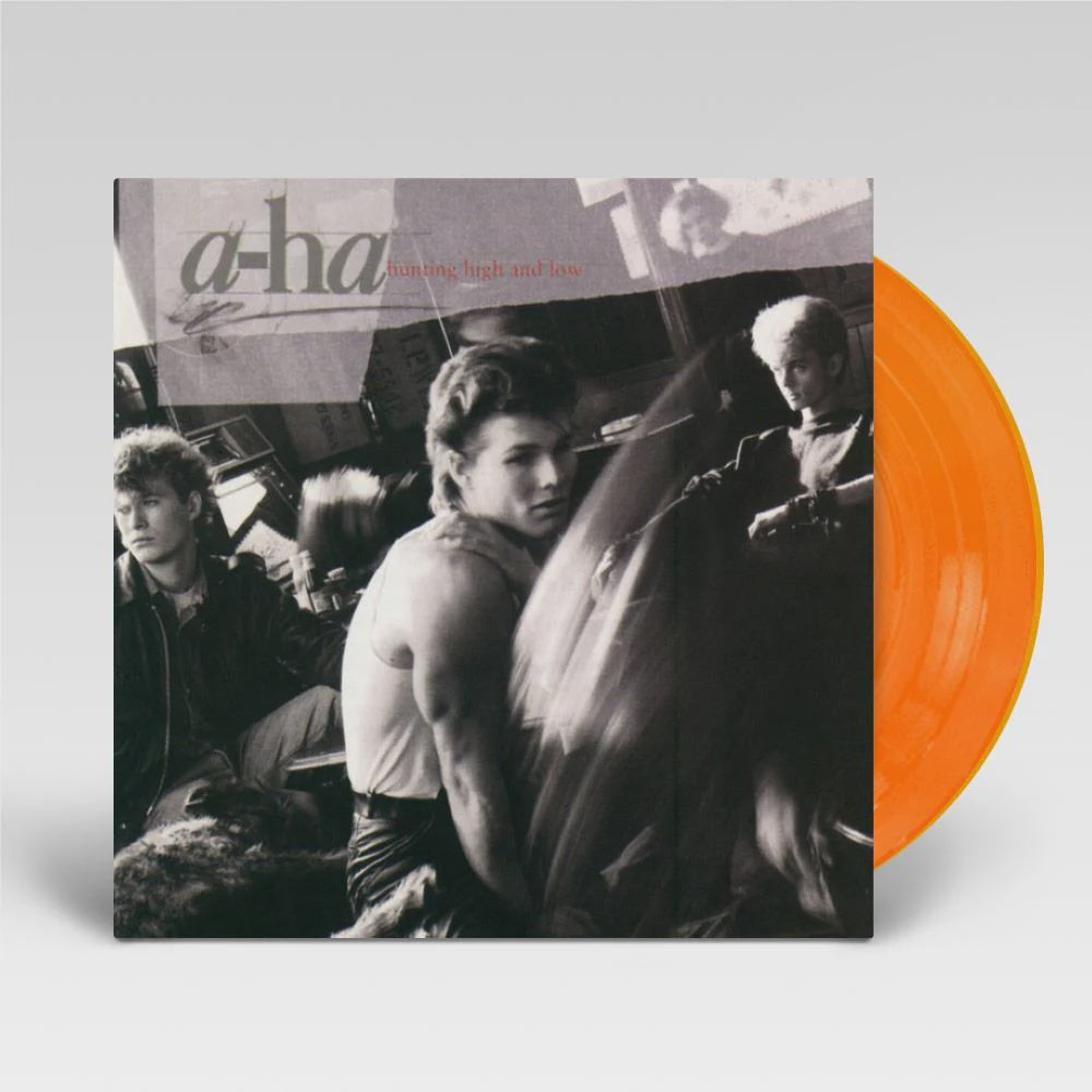 A-ha - Hunting High and Low Orange Coloured Vinyl LP