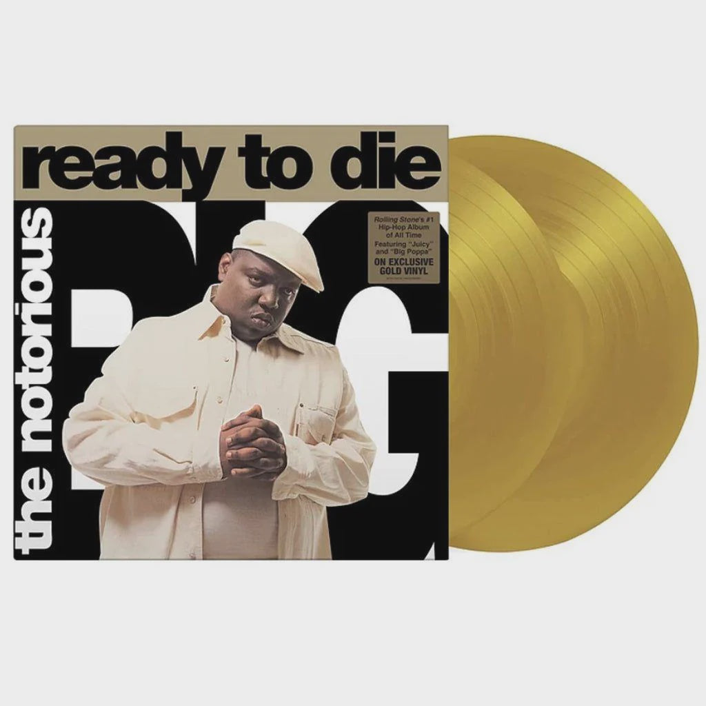 Notorious B.I.G. - Ready To Die Limited Edition Gold Coloured Vinyl LP