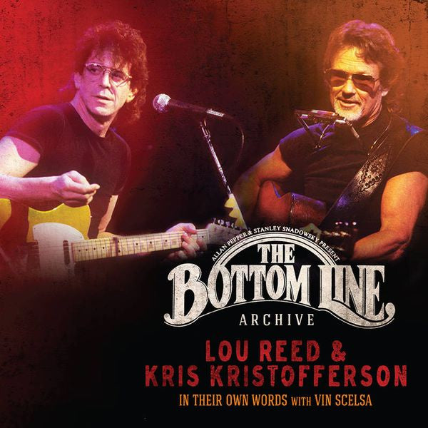 Lou Reed & Kris Kristofferson - The Bottom Line Archive Series: In Their Own Words RSD2022 Vinyl 3LP