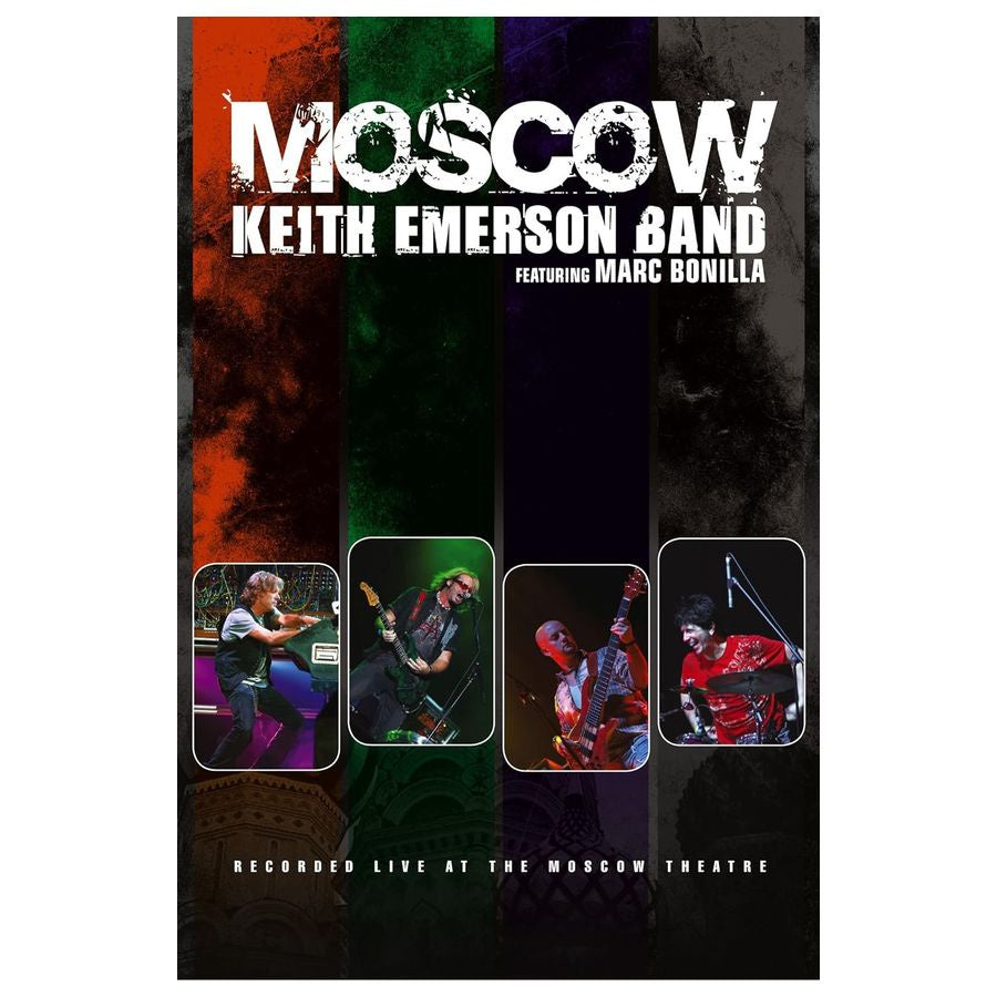 Keith Emerson Band & Marc Bonilla – Moscow Live DVD (Used)