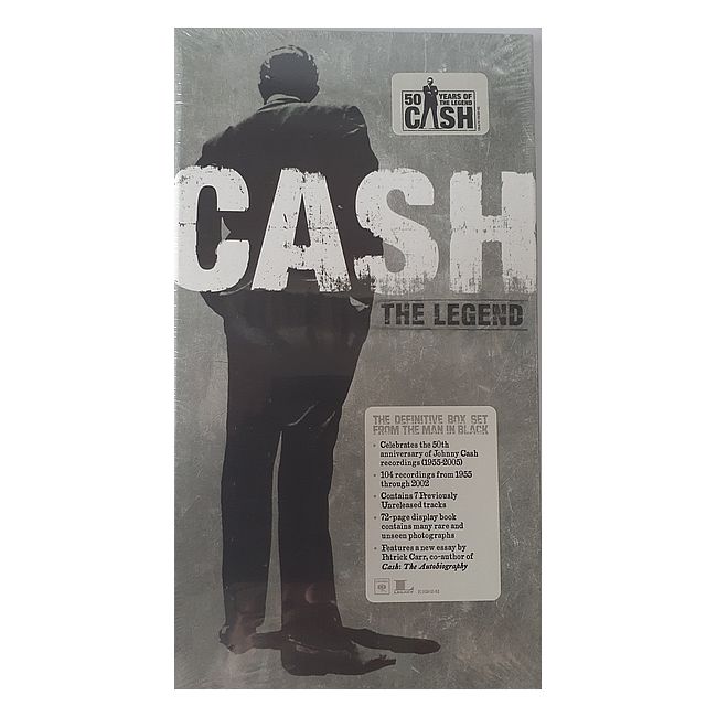 Johnny Cash - The Legend 3CD Plus Book (New)