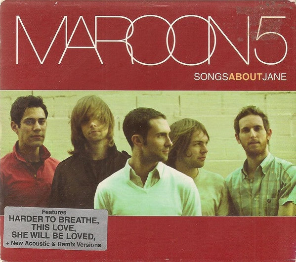 Maroon 5 ‎– Songs About Jane Special Edition CD