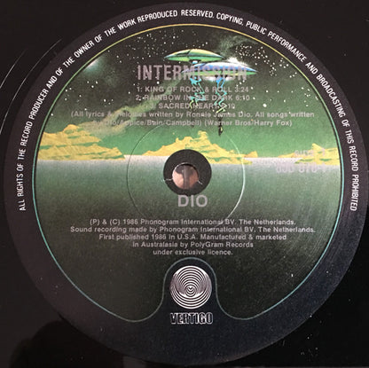 Dio - Intermission Vinyl LP (Used)