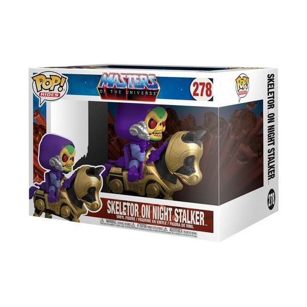 Masters Of The Universe - Skeletor With Night Stalker Pop! Ride