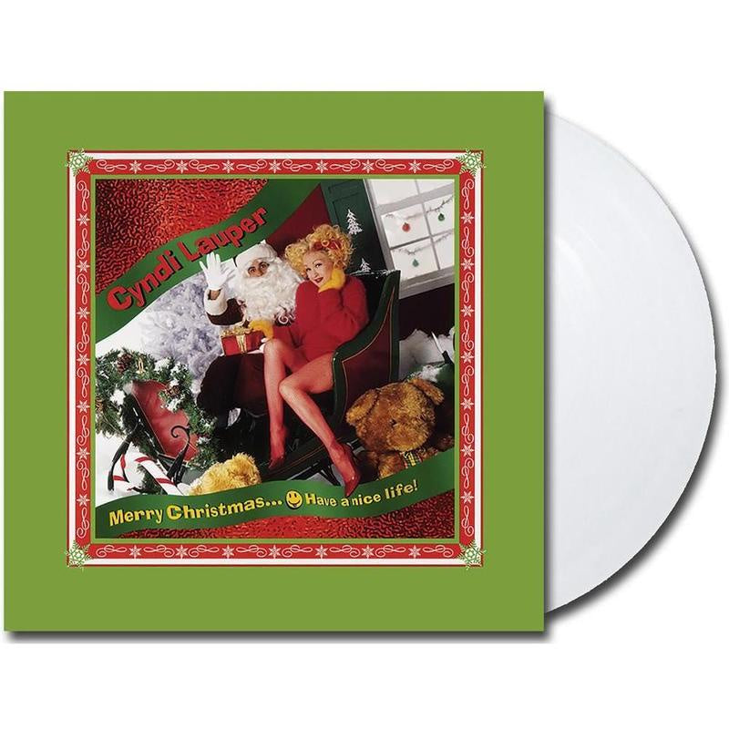 Cyndi Lauper - Merry Christmas Have A Nice Life Snow White Coloured Vinyl LP