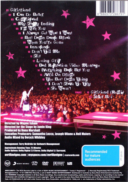 Avril Lavigne – The Best Damn Tour - Live In Toronto