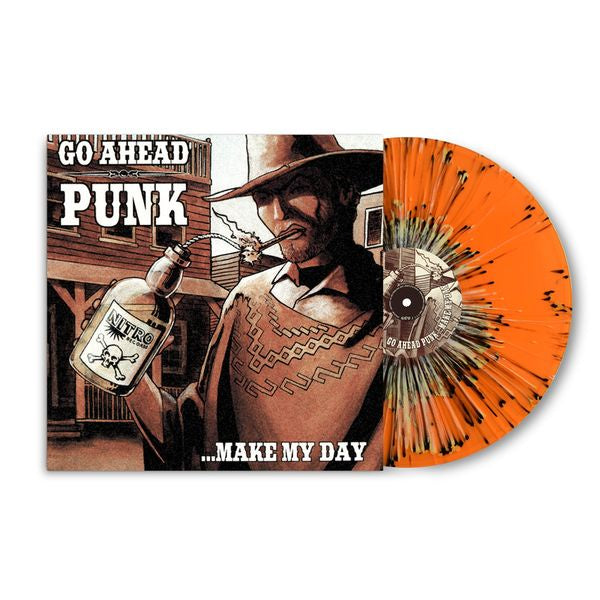 Various - Go Ahead Punk...Make My Day RSD2022 Orange Splatter Coloured Vinyl LP