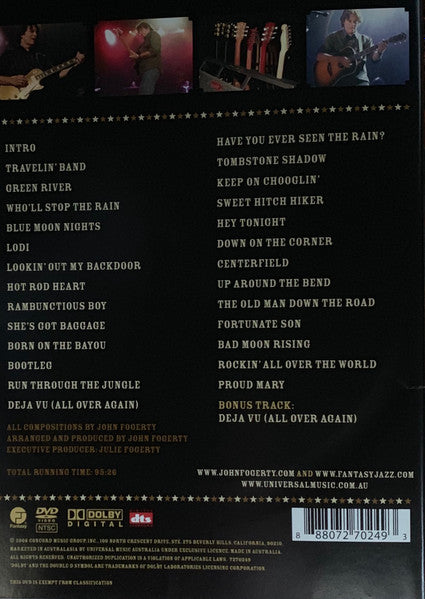 John Fogerty – The Long Road Home - In Concert DVD