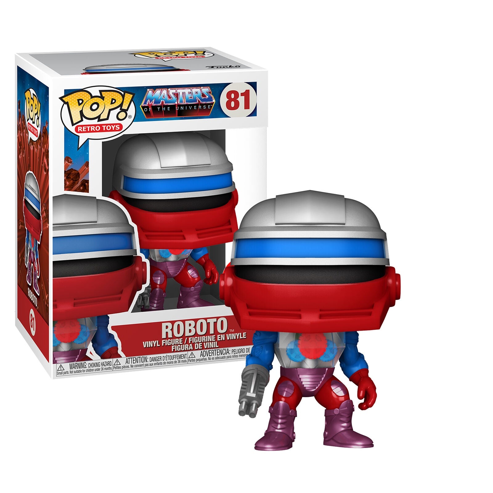 Masters of the Universe - Roboto Pop! Vinyl