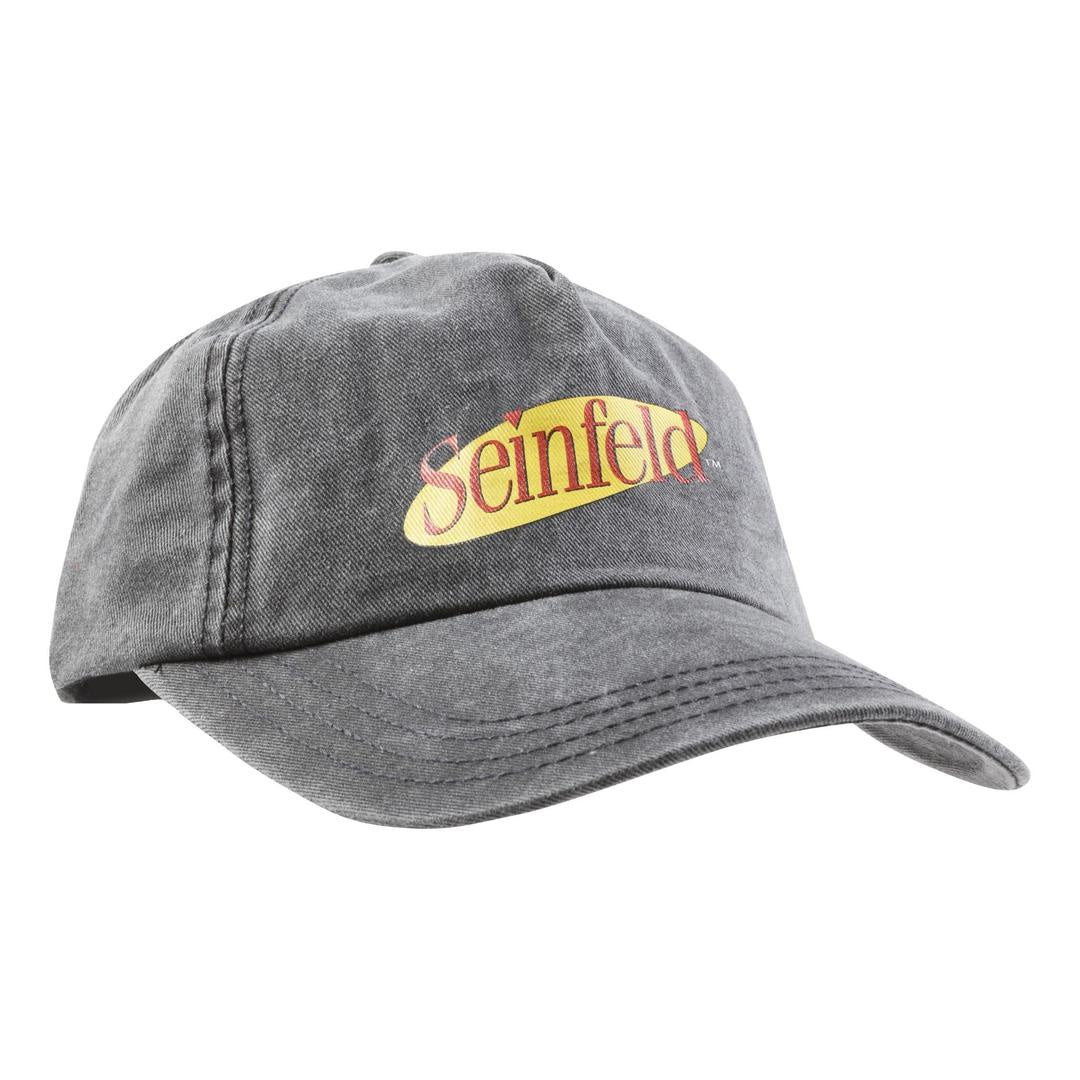 Seinfeld - Logo Washed Black Cap