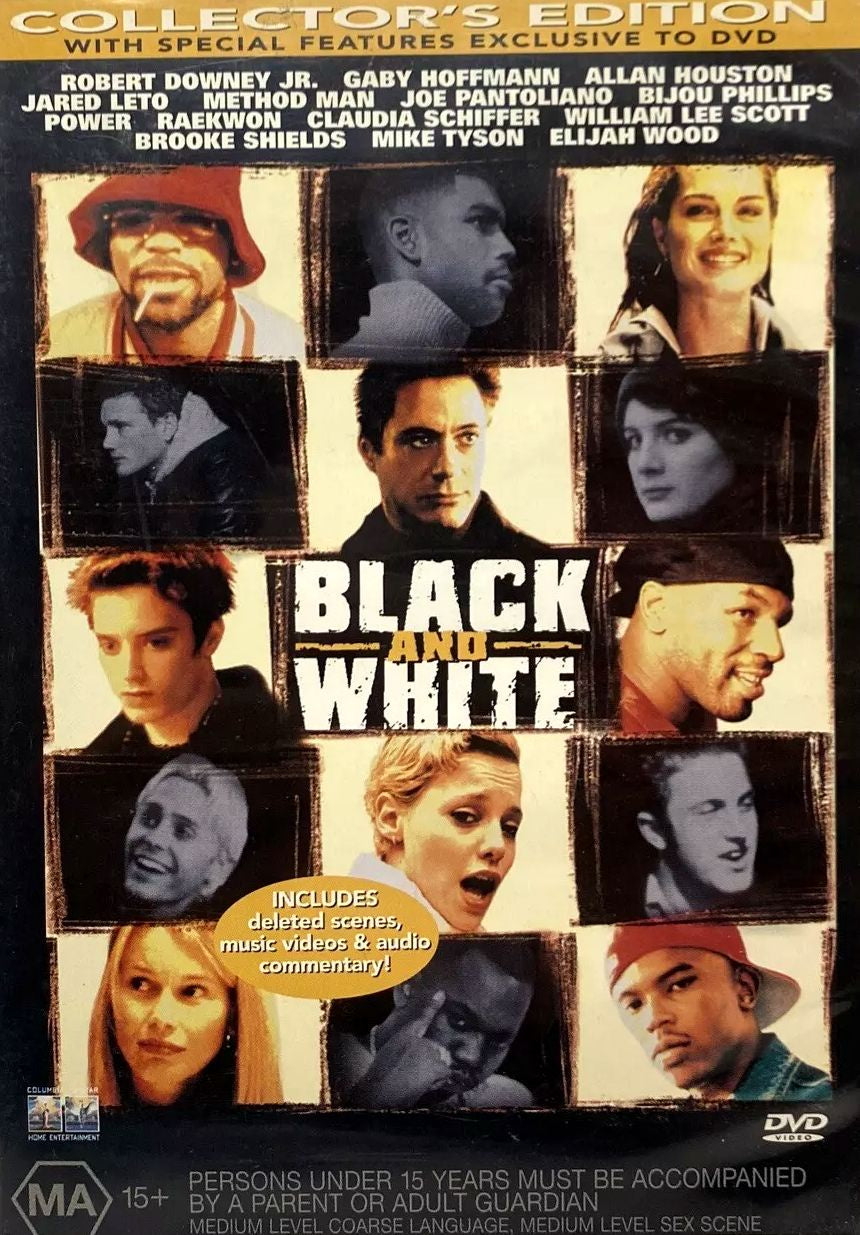 Robert Downey Jr - Black & White Collector's Ed DVD (1999)