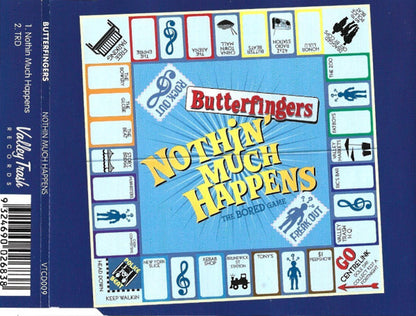 Butterfingers - Nothin Much Happens 2 Track CD Single