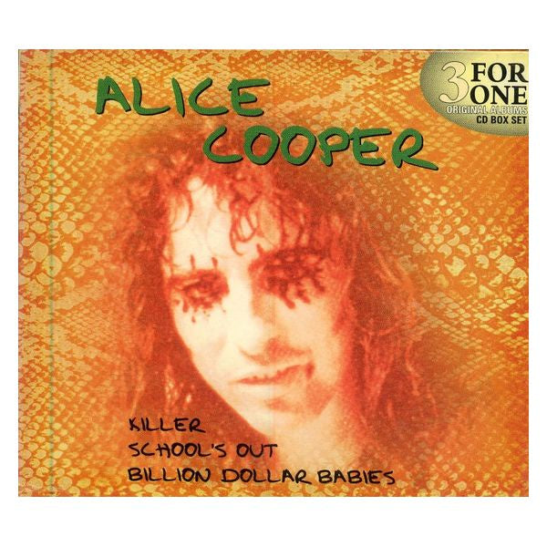 Alice Cooper - 3 For 1 Original Albums 3CD Box Set