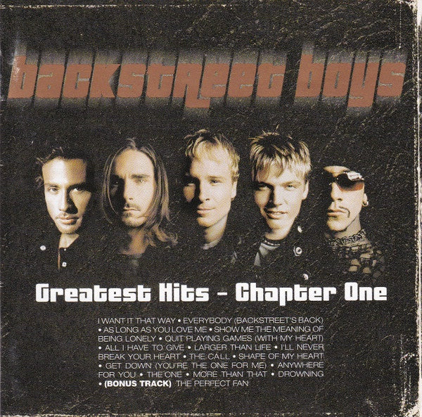 Backstreet Boys – Greatest Hits - Chapter One + Bonus Track CD