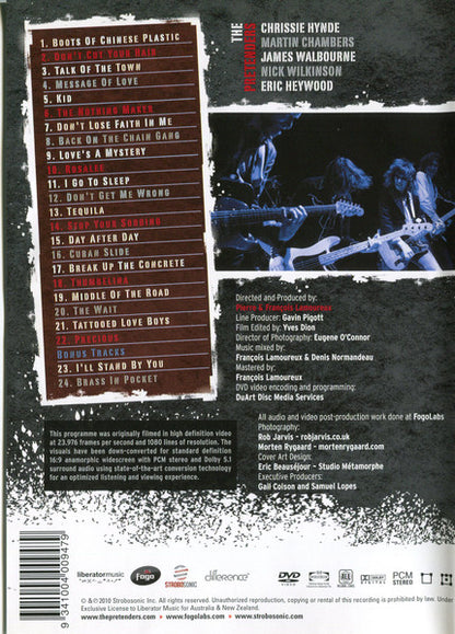 The Pretenders – Live In London DVD