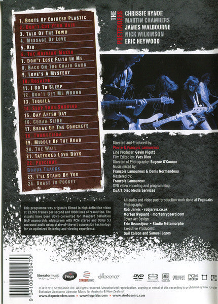 The Pretenders – Live In London DVD