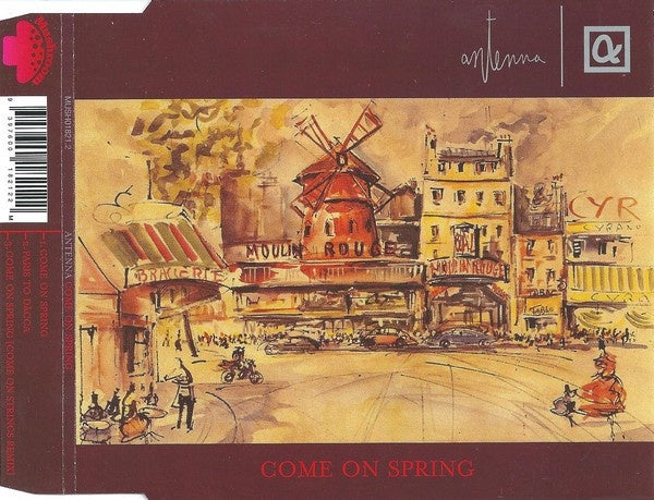 Antenna - Come On Spring 3 Track CD Single