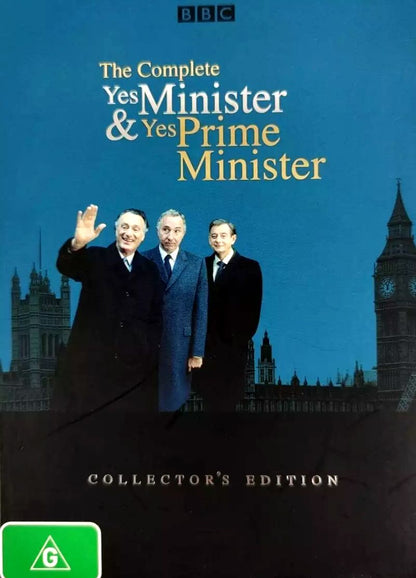 Paul Eddington - The Complete Yes Minister & Yes Prime Minister Collector's Edition 56DVD Boxset (New)