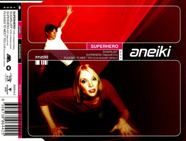 Aneiki - Superhero 4 Track CD Single