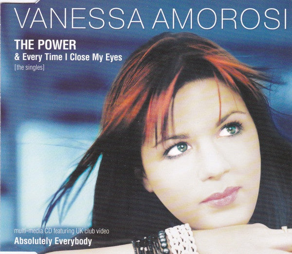 Vanessa Amorosi – The Power & Everytime I Close My Eyes 4 Track + Video CD Single