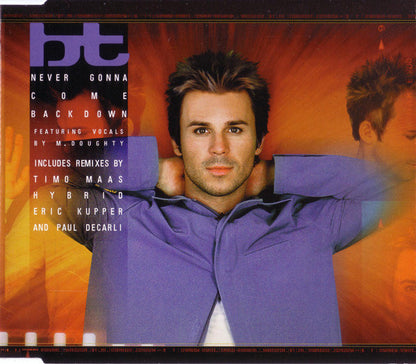 BT Featuring M. Doughty - Never Gonna Come Back Down (Remixes) 6 Track CD Single