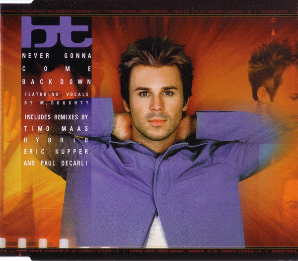 BT Featuring M. Doughty - Never Gonna Come Back Down (Remixes) 6 Track CD Single
