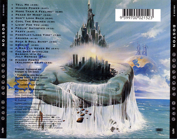 Boston - Greatest Hits CD