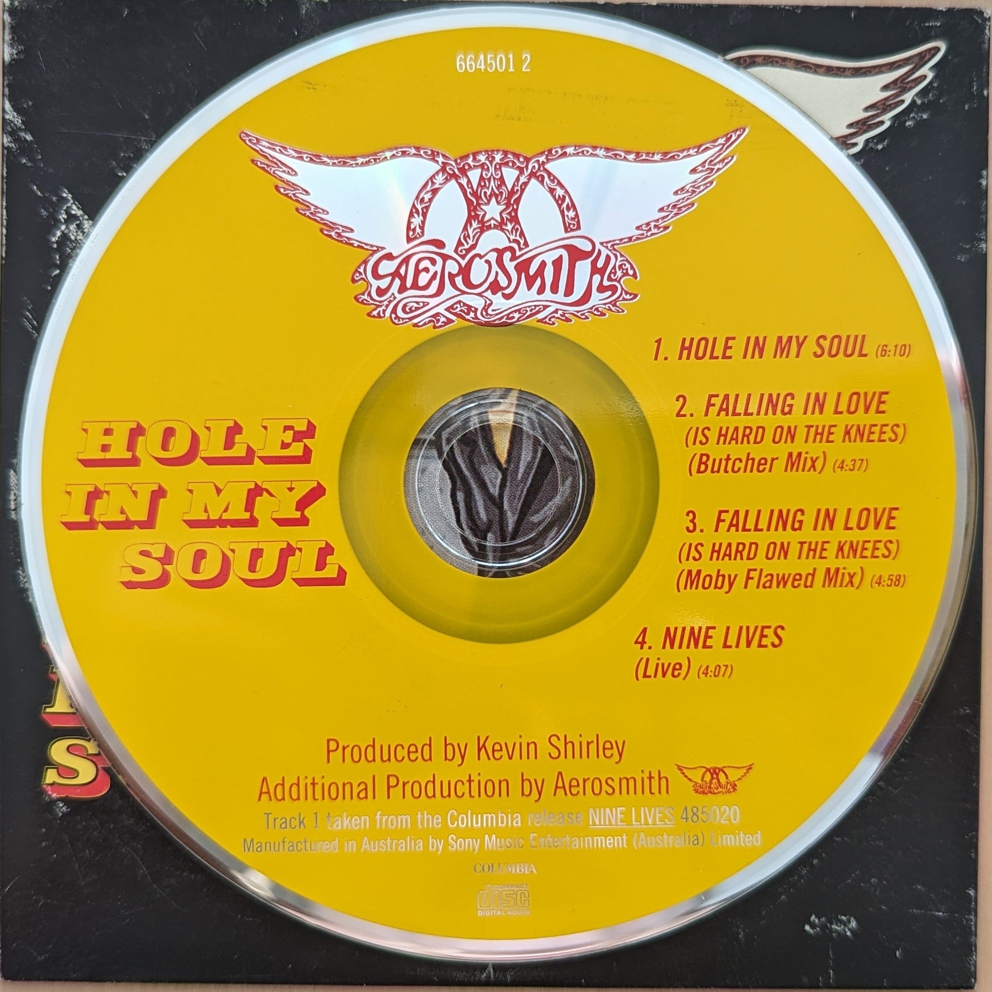 Aerosmith - Hole In My Soul 4 Track CD Single