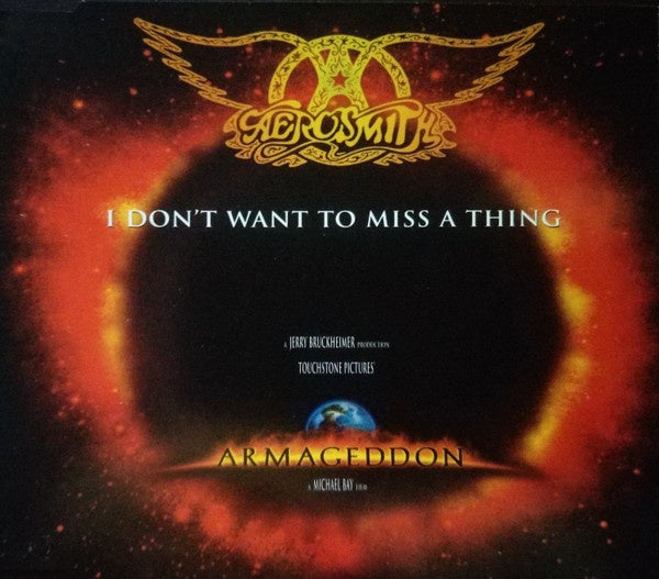 Aerosmith - I Don't Want To Miss A Thing 4 Track CD Single