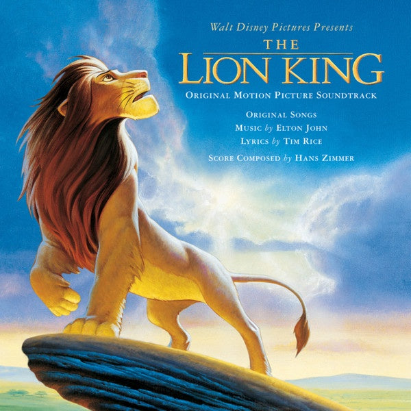 Elton John, Tim Rice, Hans Zimmer ‎– The Lion King (Original Motion Picture Soundtrack) CD