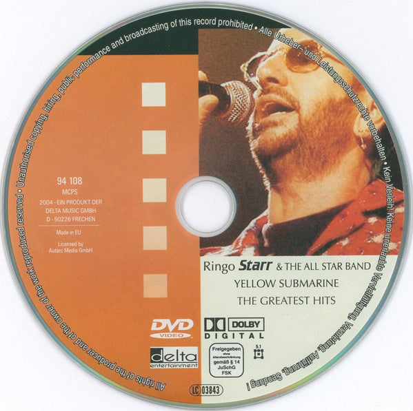 Ringo Starr And His All-Starr Band – The Greatest Hits DVD