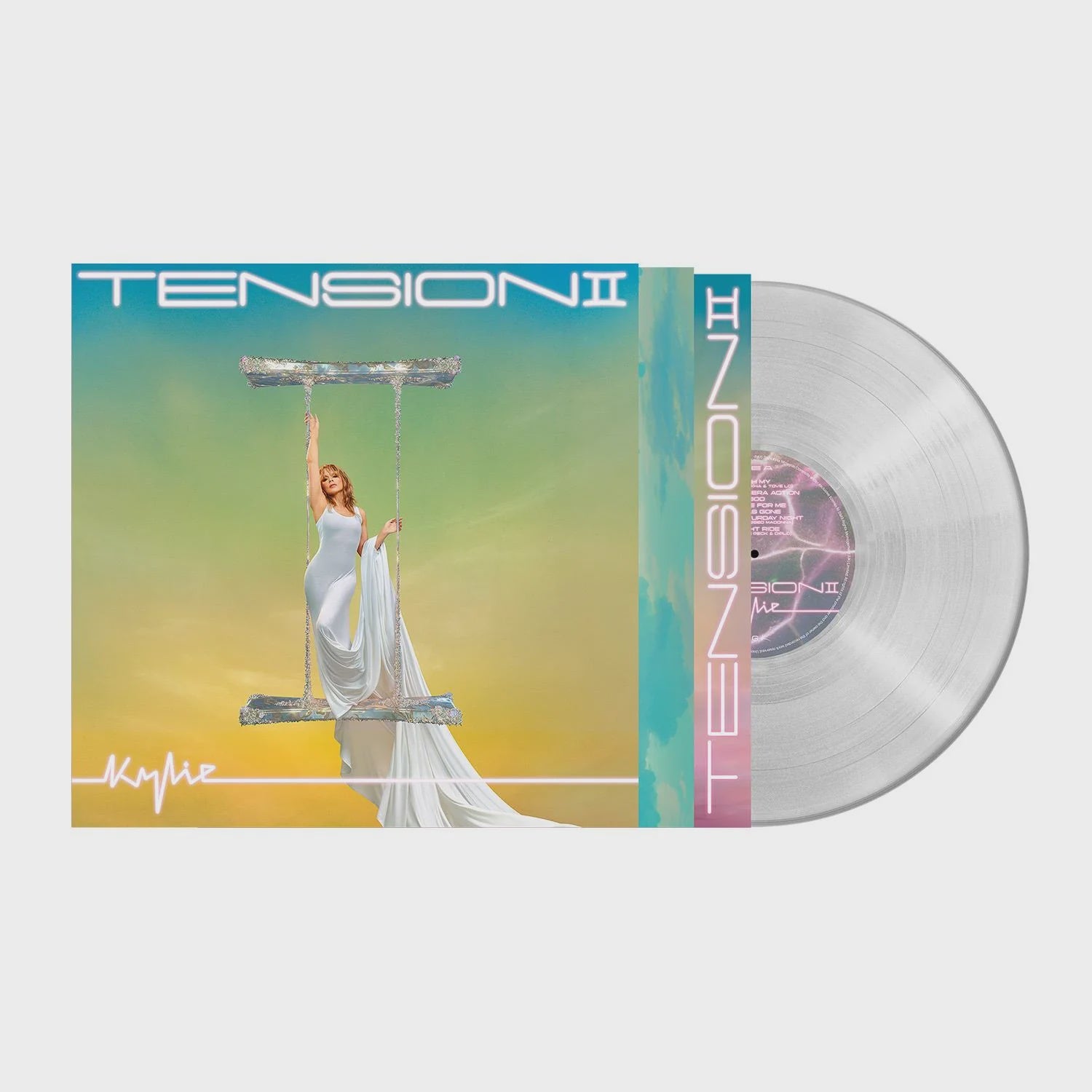 Kylie Minogue - Tension II Crystal Clear Coloured Vinyl LP
