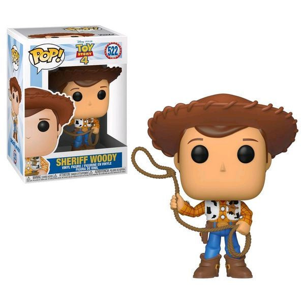 Toy Story 4 - Sheriff Woody With Lasso Pop! Vinyl #522