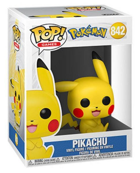 Pokemon - Pikachu Sitting Pop! Vinyl #842