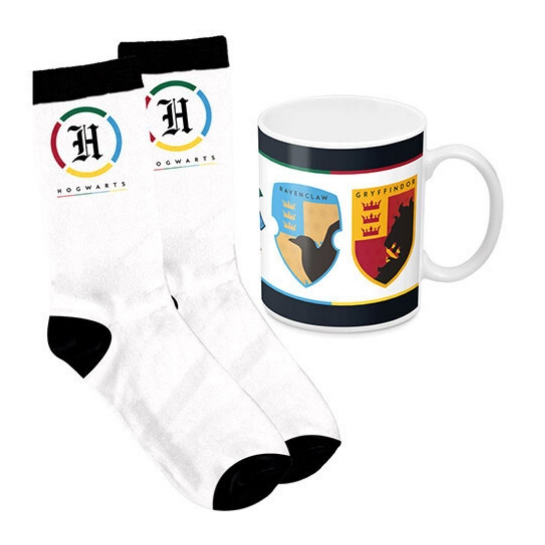 Harry Potter - Mug & Sock Pack: All Houses