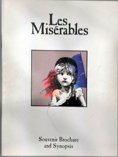 Les Miserables - 1986 Palace Theatre Souvenir Brochure