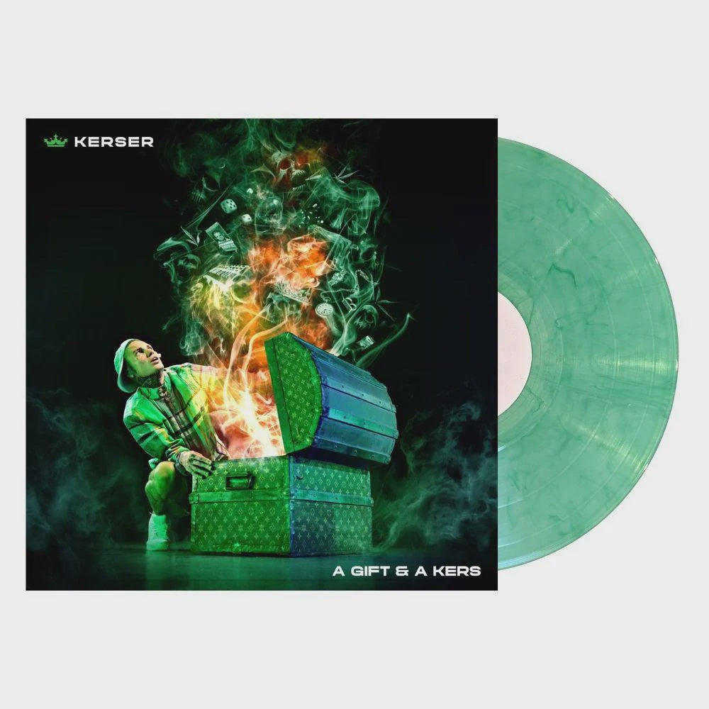 Kerser - A Gift & A Kers Smoky Green Coloured Vinyl 2LP