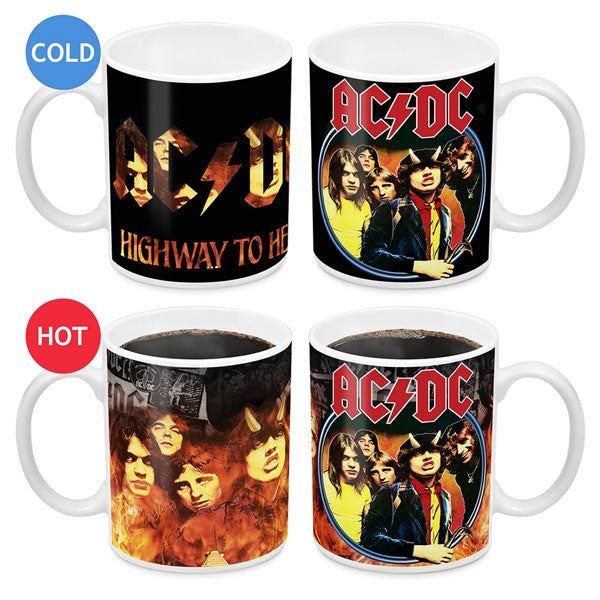AC/DC - Highway To Hell Heat Change Mug