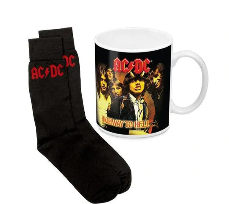 AC/DC - Highway To Hell Mug & Sock Pack