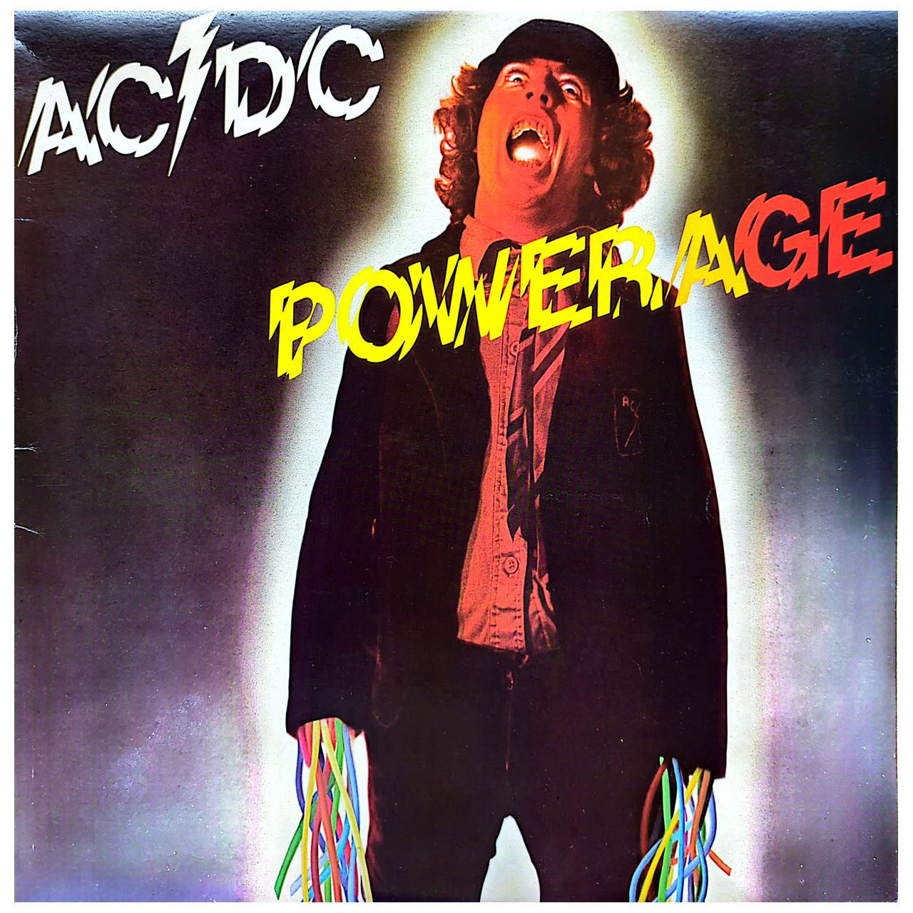 AC/DC - Powerage Blue Albert Label Vinyl LP ( Used )