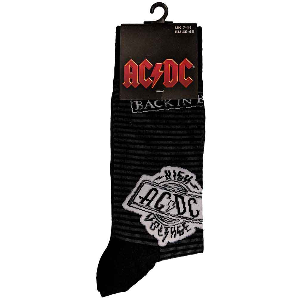 AC/DC - Icons Unsiex Black Size 7-11 Socks